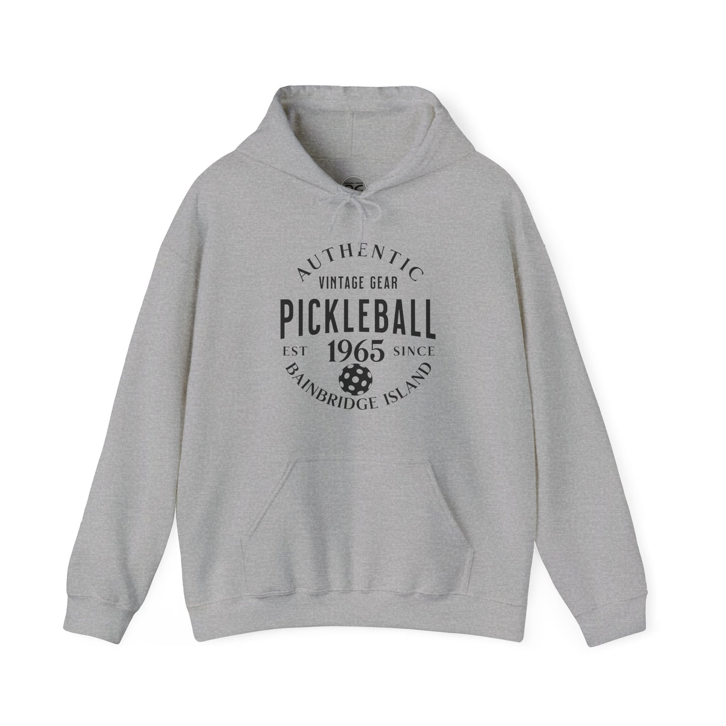 Bainbridge Vintage Classic Unisex Hooded Sweatshirt