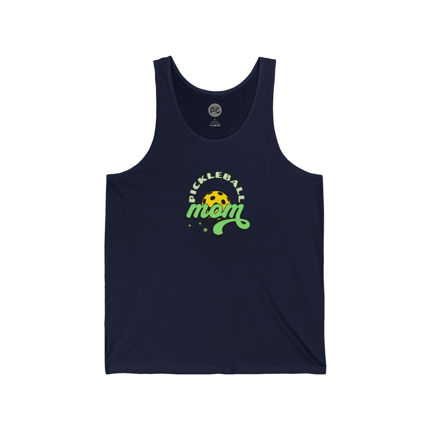 Pickleball Mom Unisex Jersey Tank