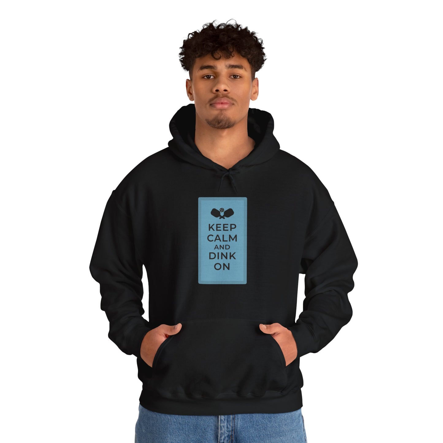 Keep calm, dink on! Unisex Hooded Sweatshirt