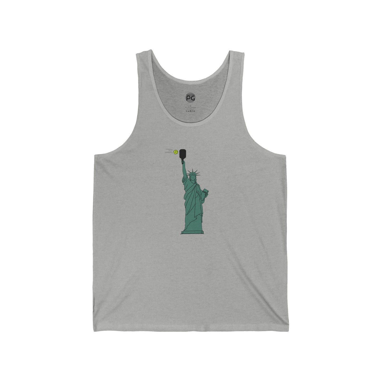 Statue of Liberdink Unisex Jersey Tank