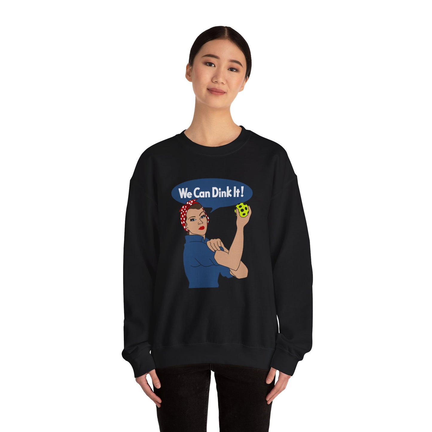 We can dink it! Crewneck Sweatshirt