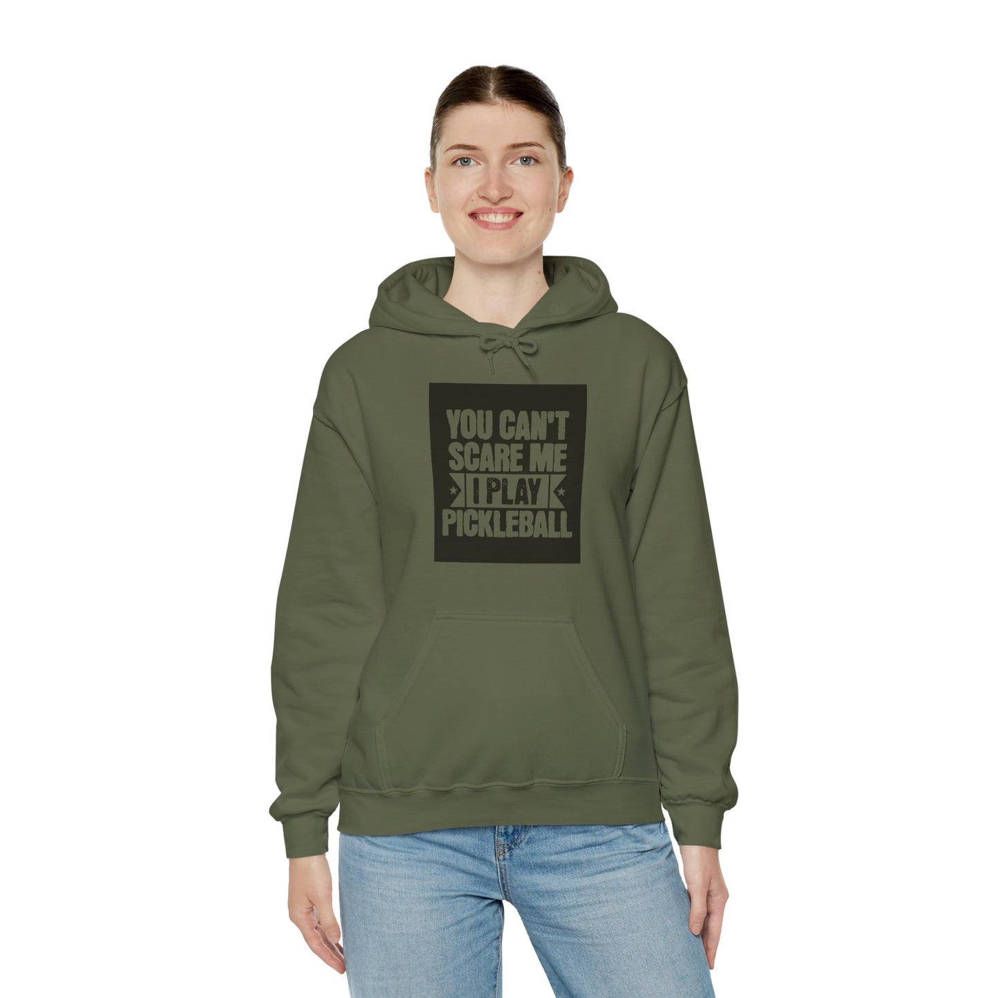 You can’t scare me! Unisex Hooded Sweatshirt