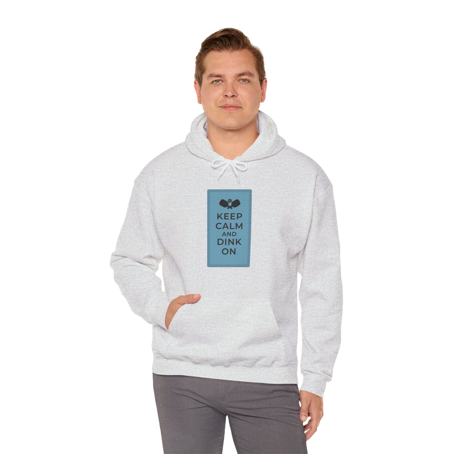 Keep calm, dink on! Unisex Hooded Sweatshirt