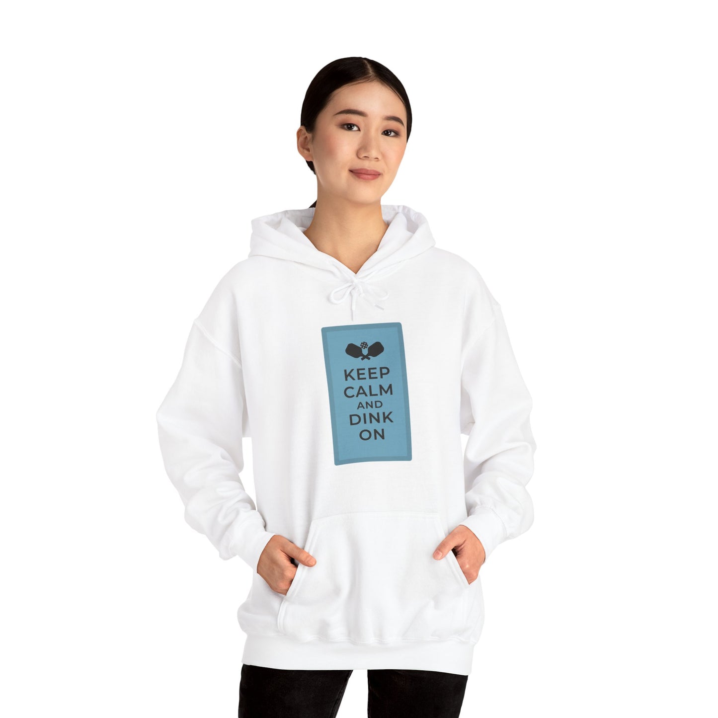 Keep calm, dink on! Unisex Hooded Sweatshirt