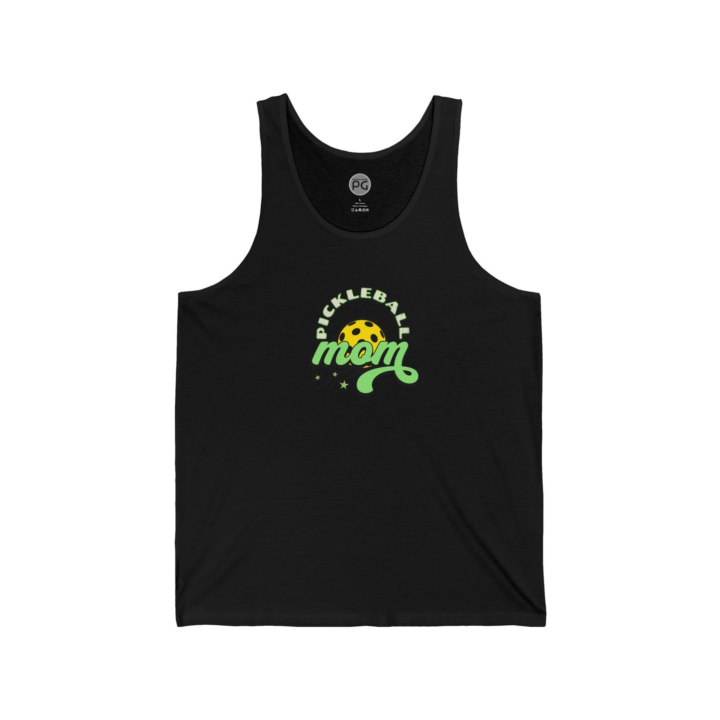 Pickleball Mom Unisex Jersey Tank