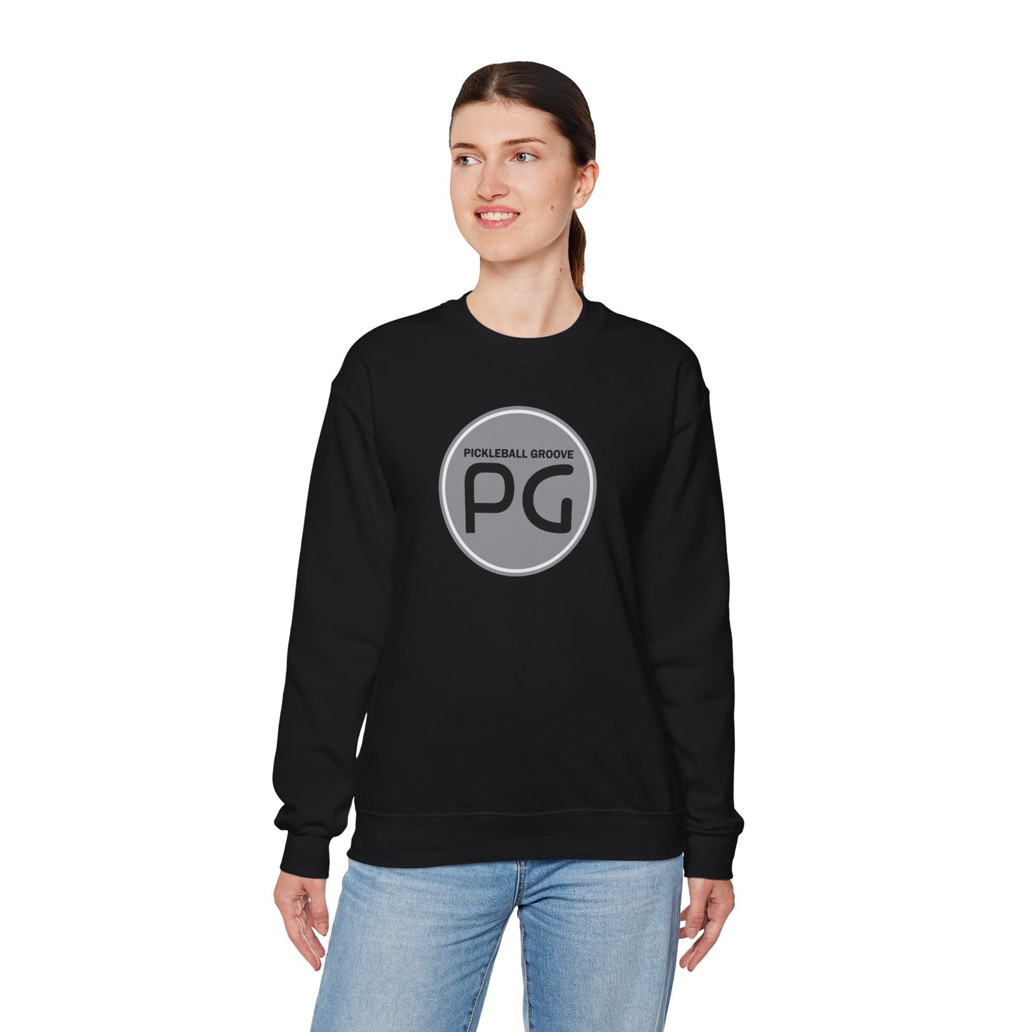 Pickleball Groove brand Unisex Crewneck Sweatshirt