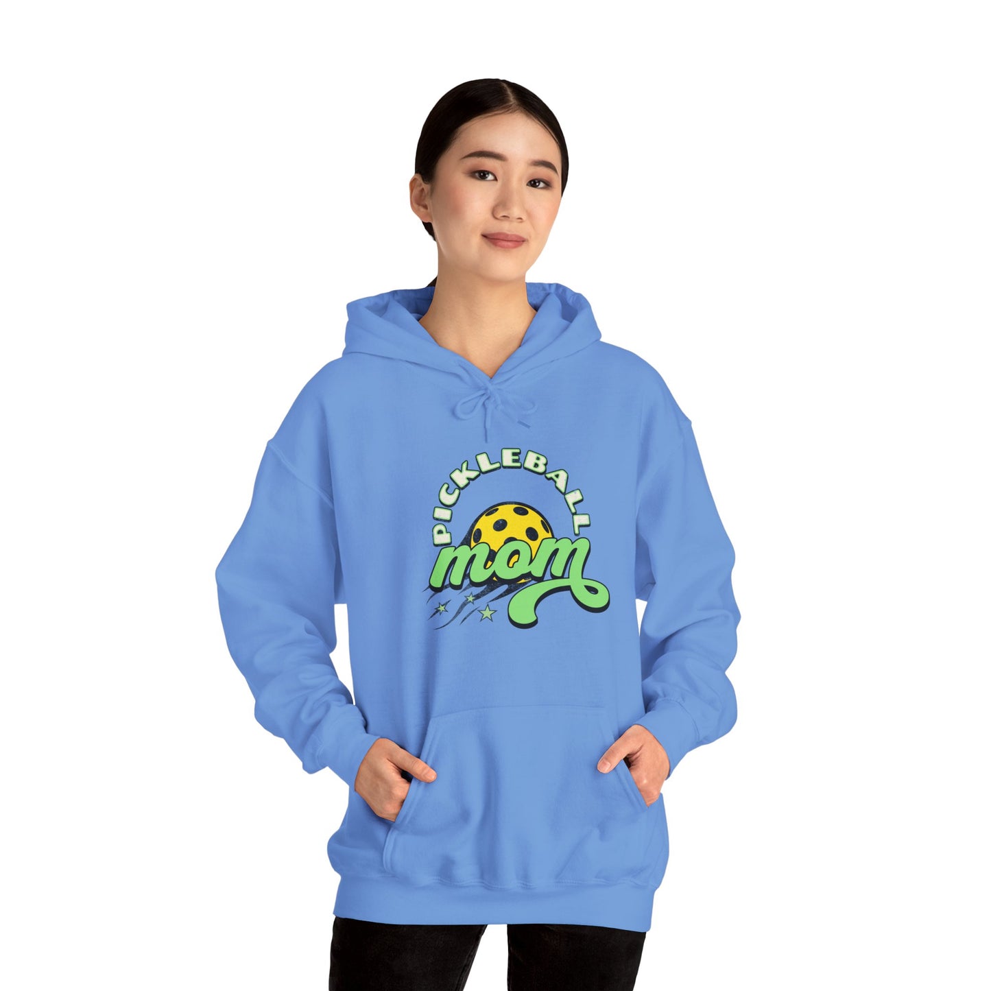 Pickleball Mom Unisex Hooded Sweatshirt