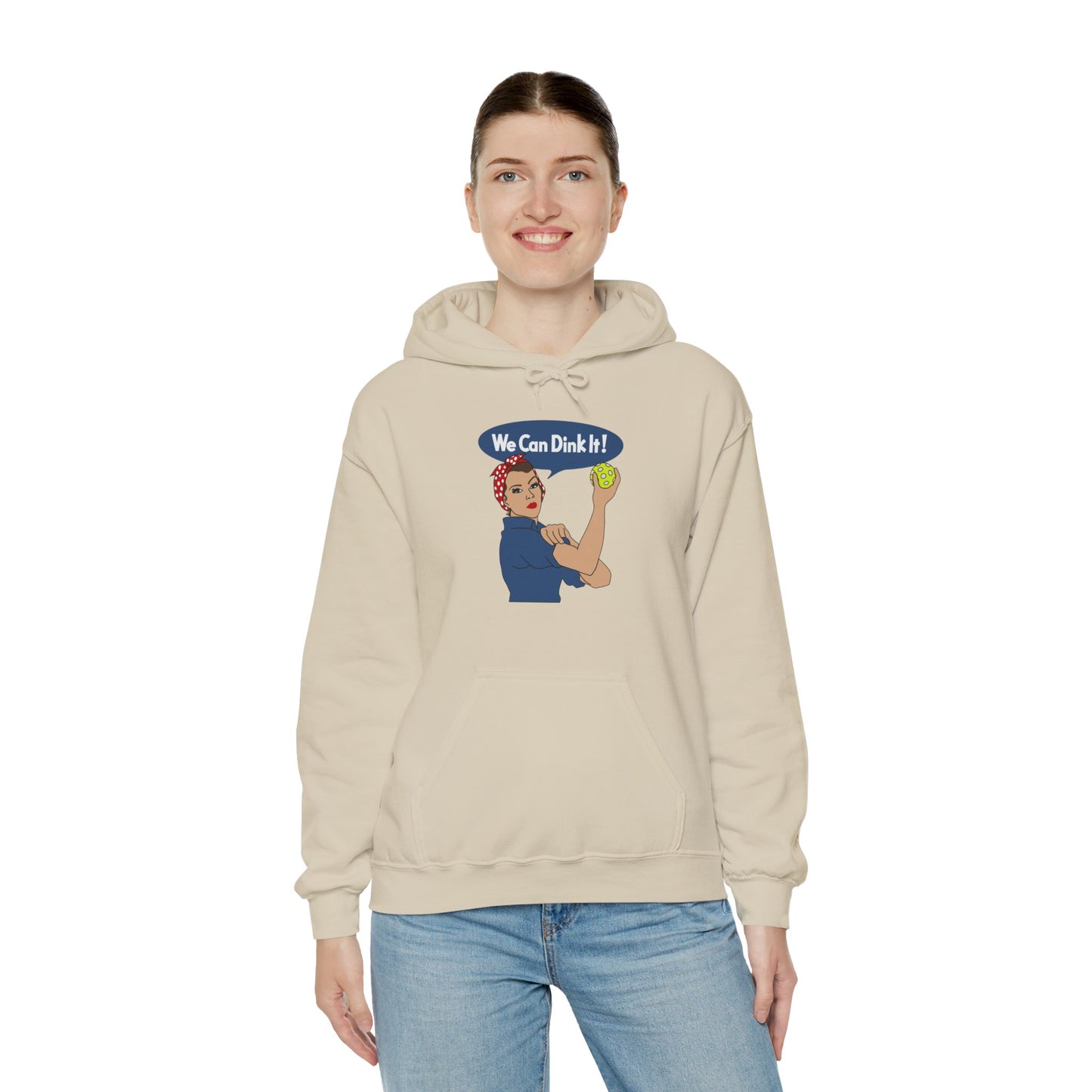 We can dink it! Unisex Hooded Sweatshirt