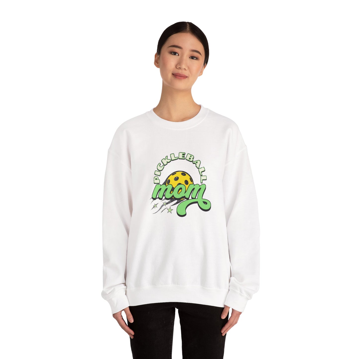 Pickleball Mom Crewneck Sweatshirt