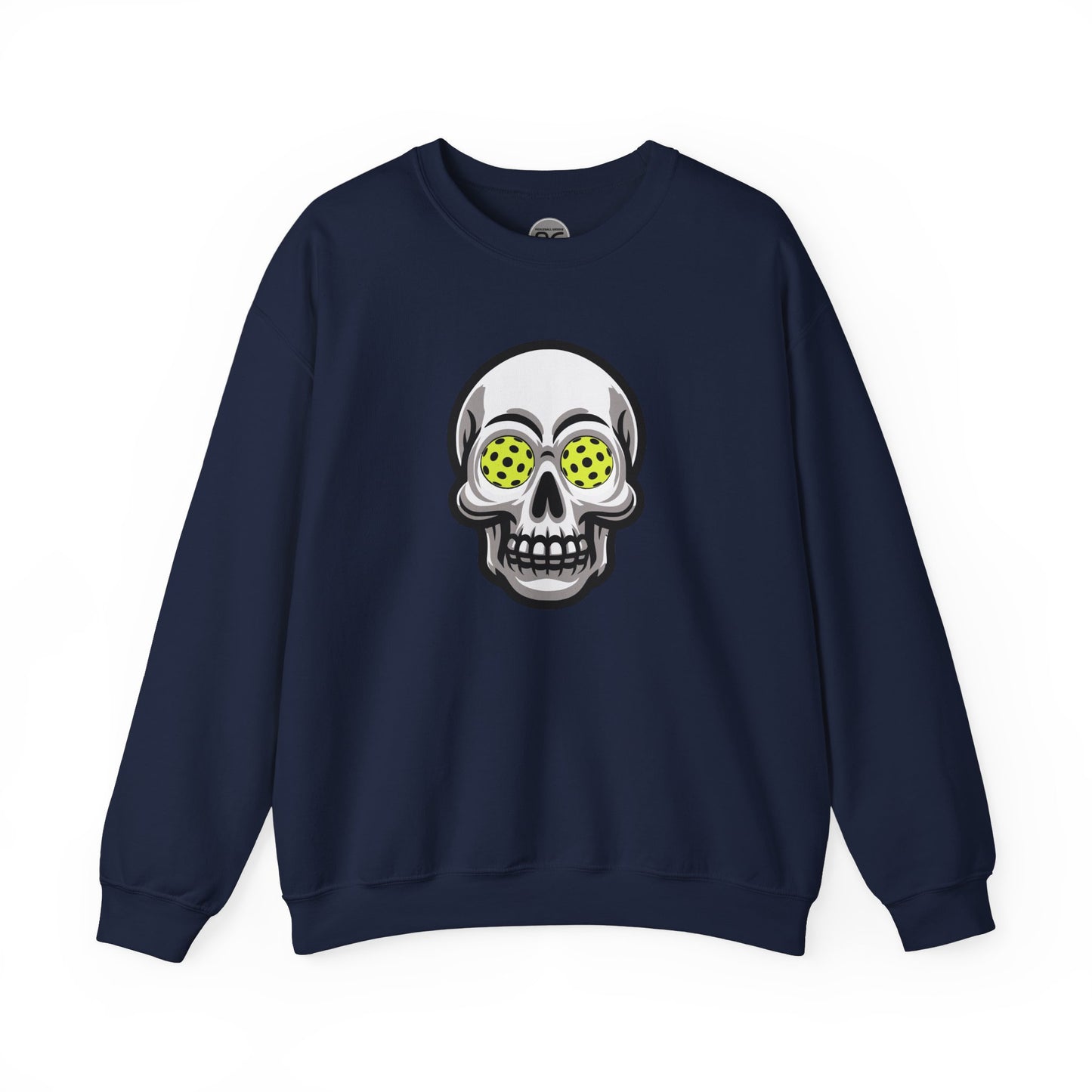 Pickleball Skull Unisex Crewneck Sweatshirt