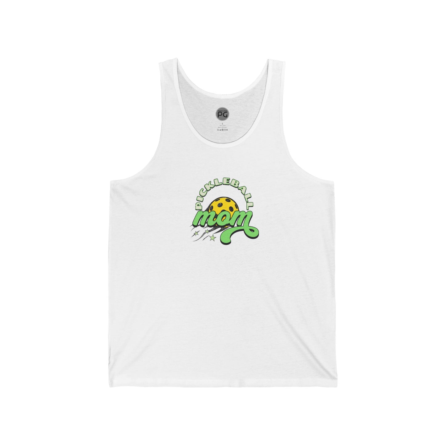 Pickleball Mom Unisex Jersey Tank