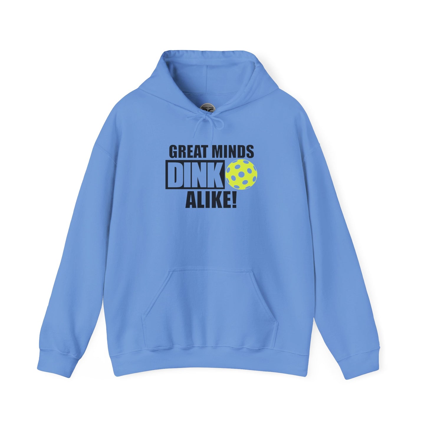 Great Minds Dink Alike Unisex Hooded Sweatshirt