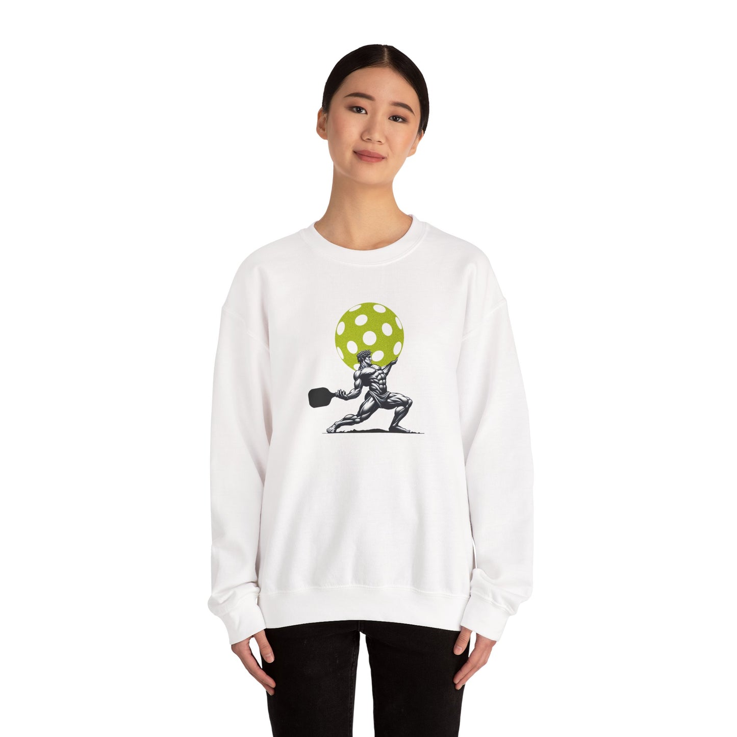 Pickleball Atlas Unisex Crewneck Sweatshirt