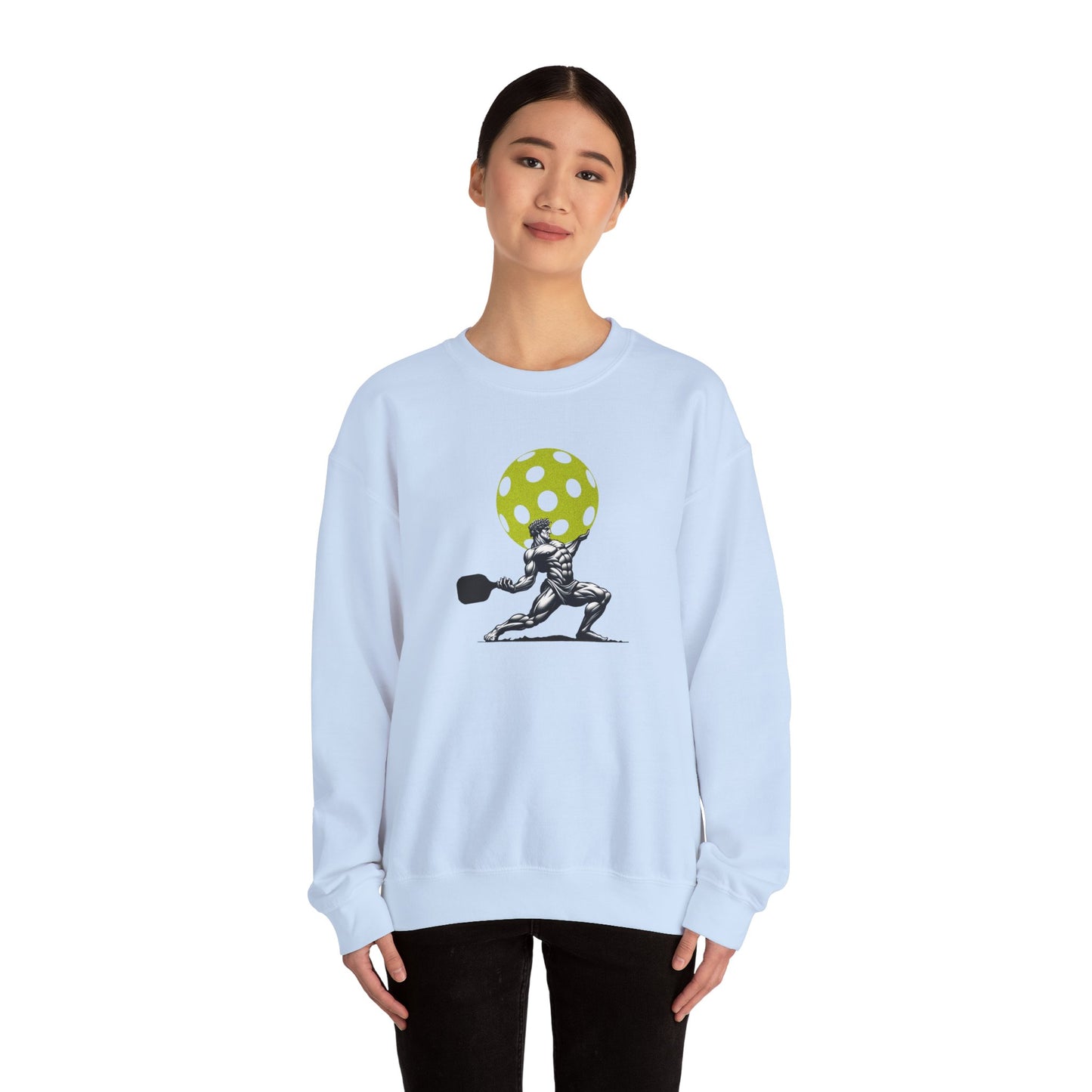 Pickleball Atlas Unisex Crewneck Sweatshirt