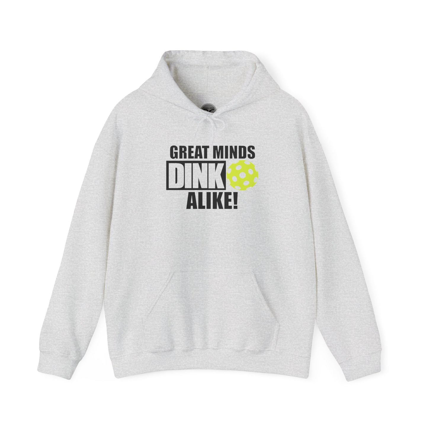 Great Minds Dink Alike Unisex Hooded Sweatshirt