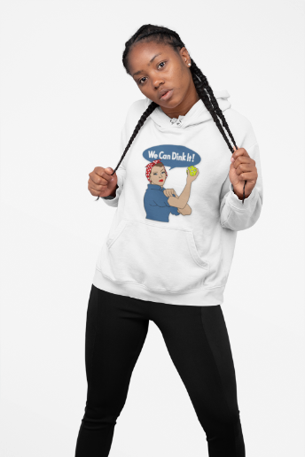 We can dink it! Unisex Hooded Sweatshirt