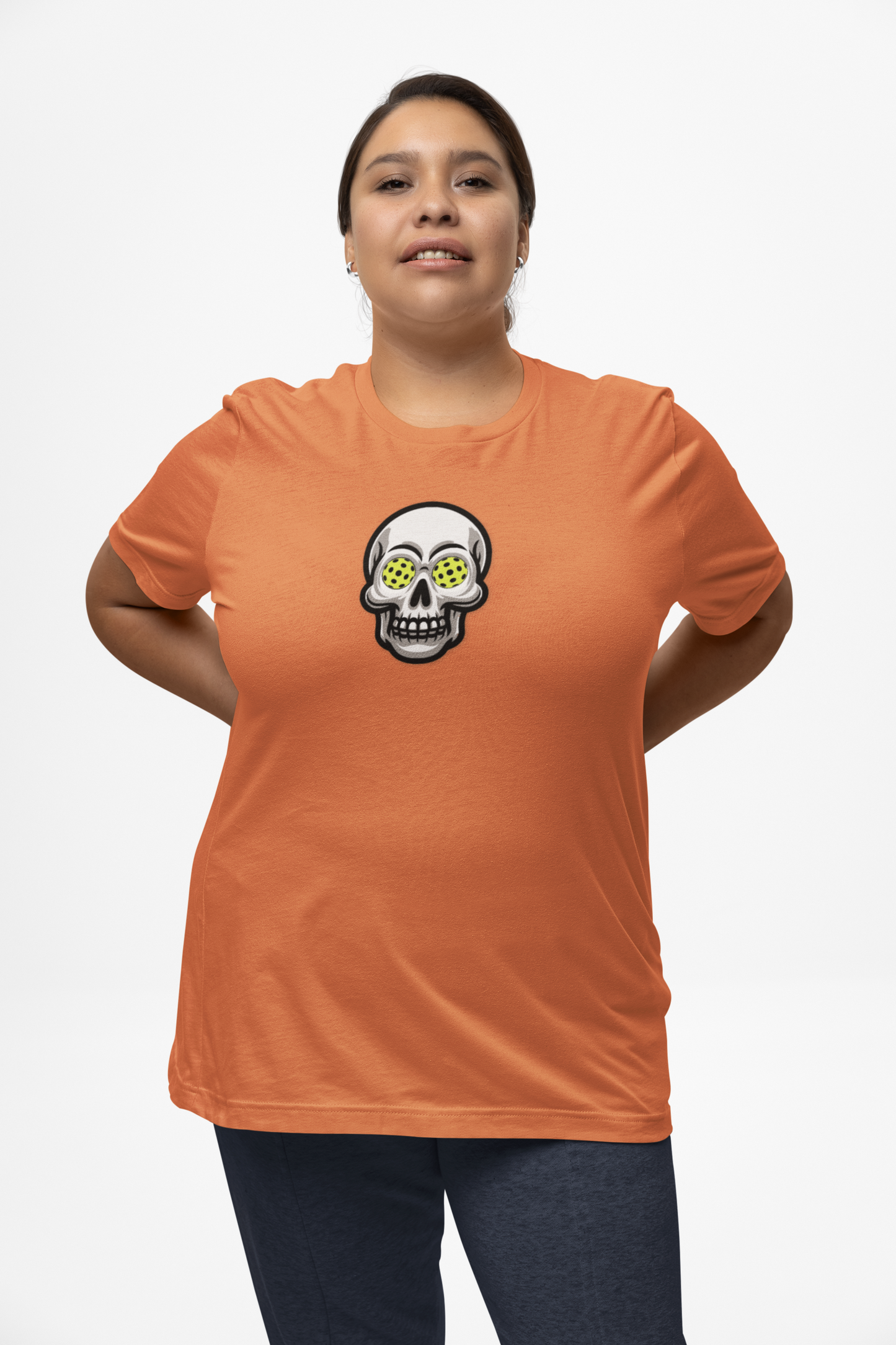 Pickleball Skull Unisex Tee