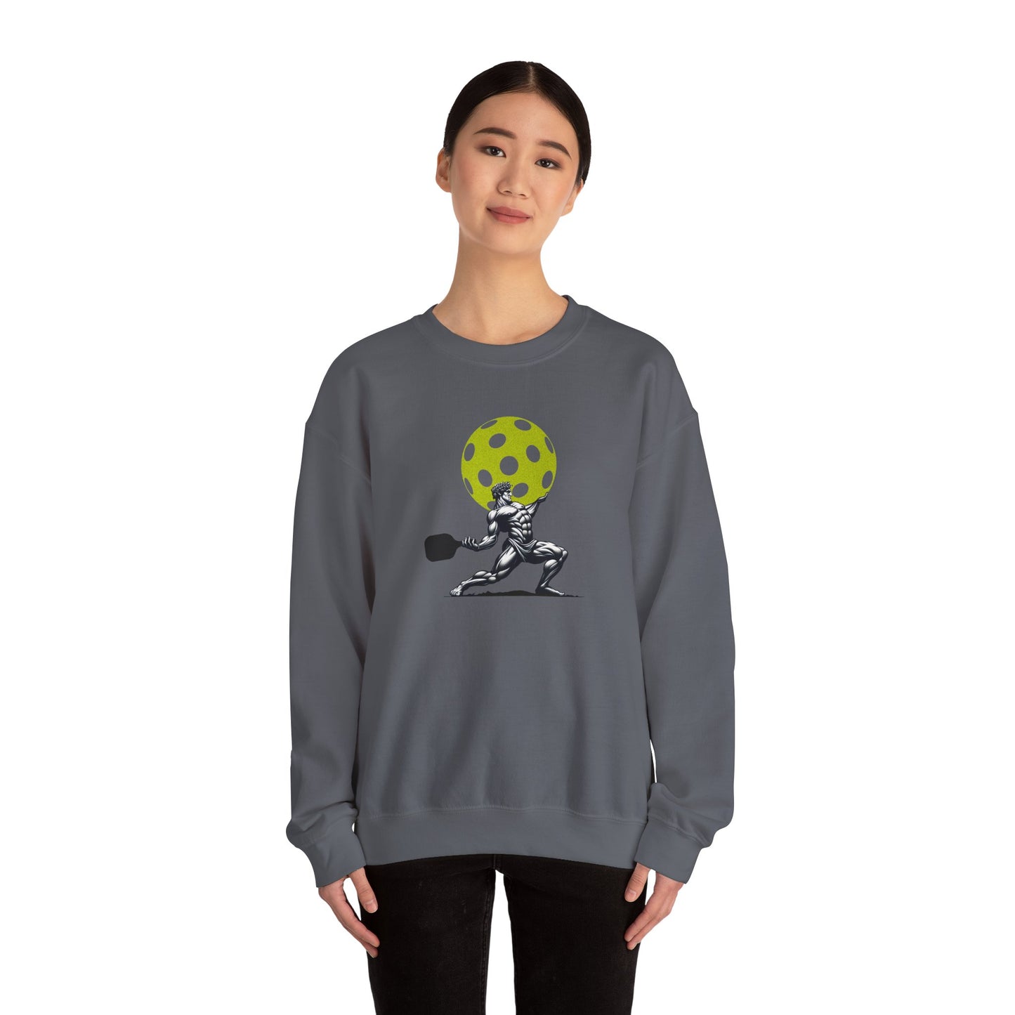 Pickleball Atlas Unisex Crewneck Sweatshirt