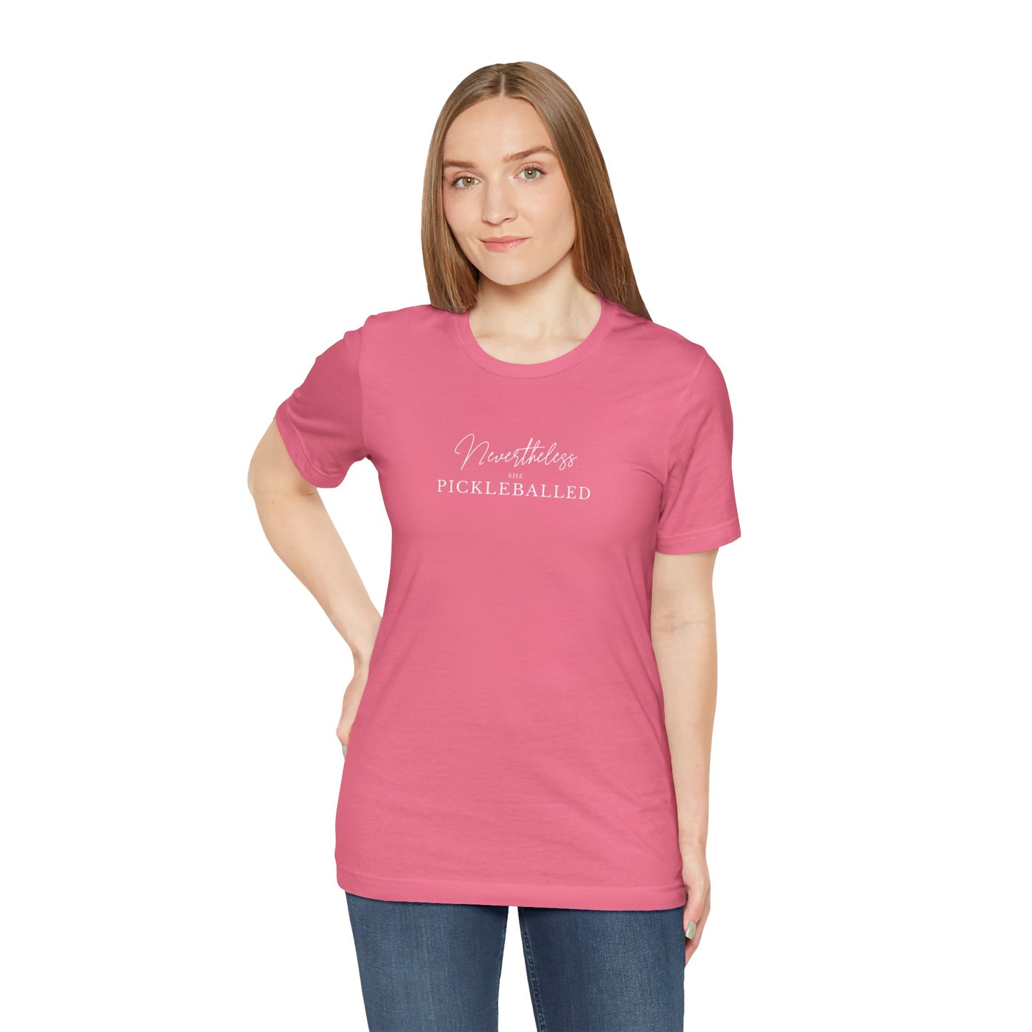 Nevertheless She Pickleballed … Unisex Tee