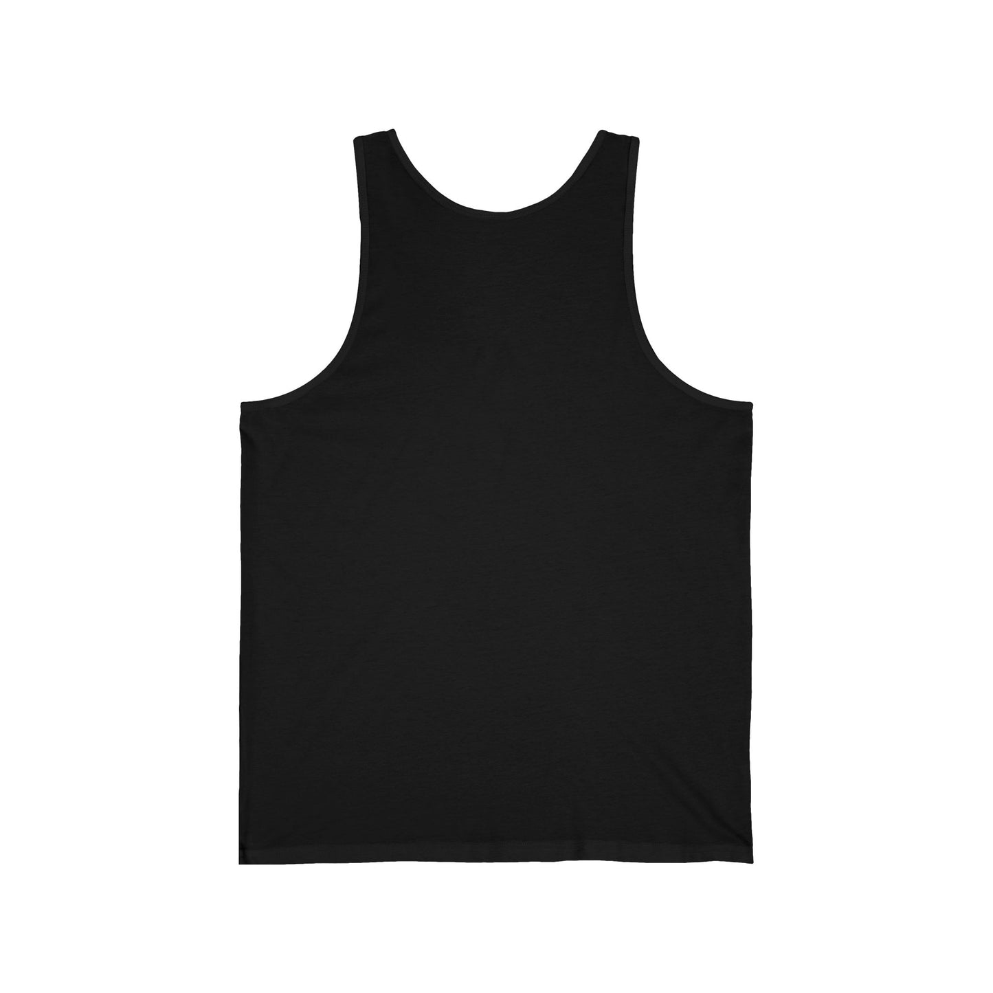 Classic White Lined Pickleball Court Unisex Jersey Tank