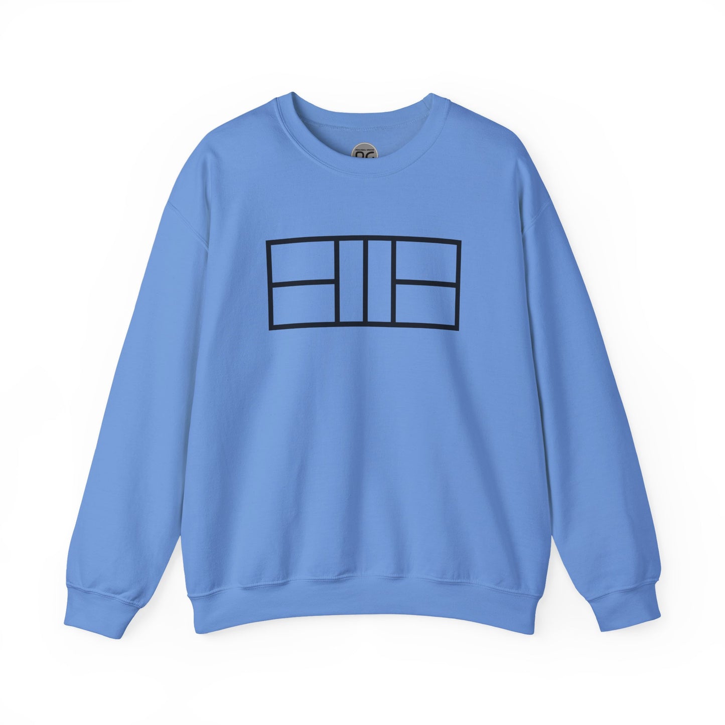 Classy black lines Pickleball Court Unisex Crewneck Sweatshirt