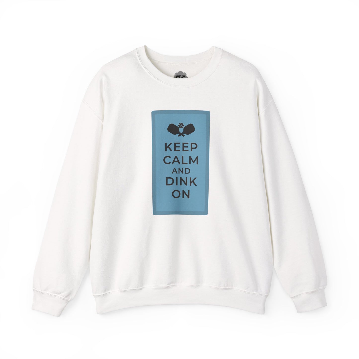 Keep calm, dink on! Unisex Crewneck Sweatshirt
