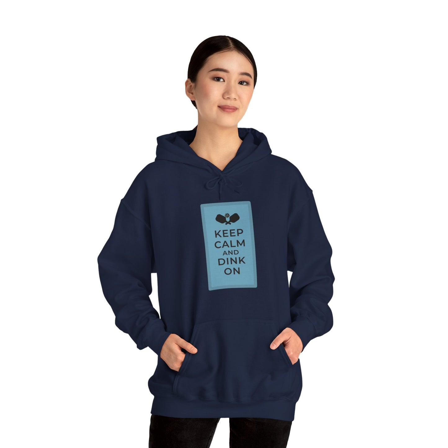 Keep calm, dink on! Unisex Hooded Sweatshirt