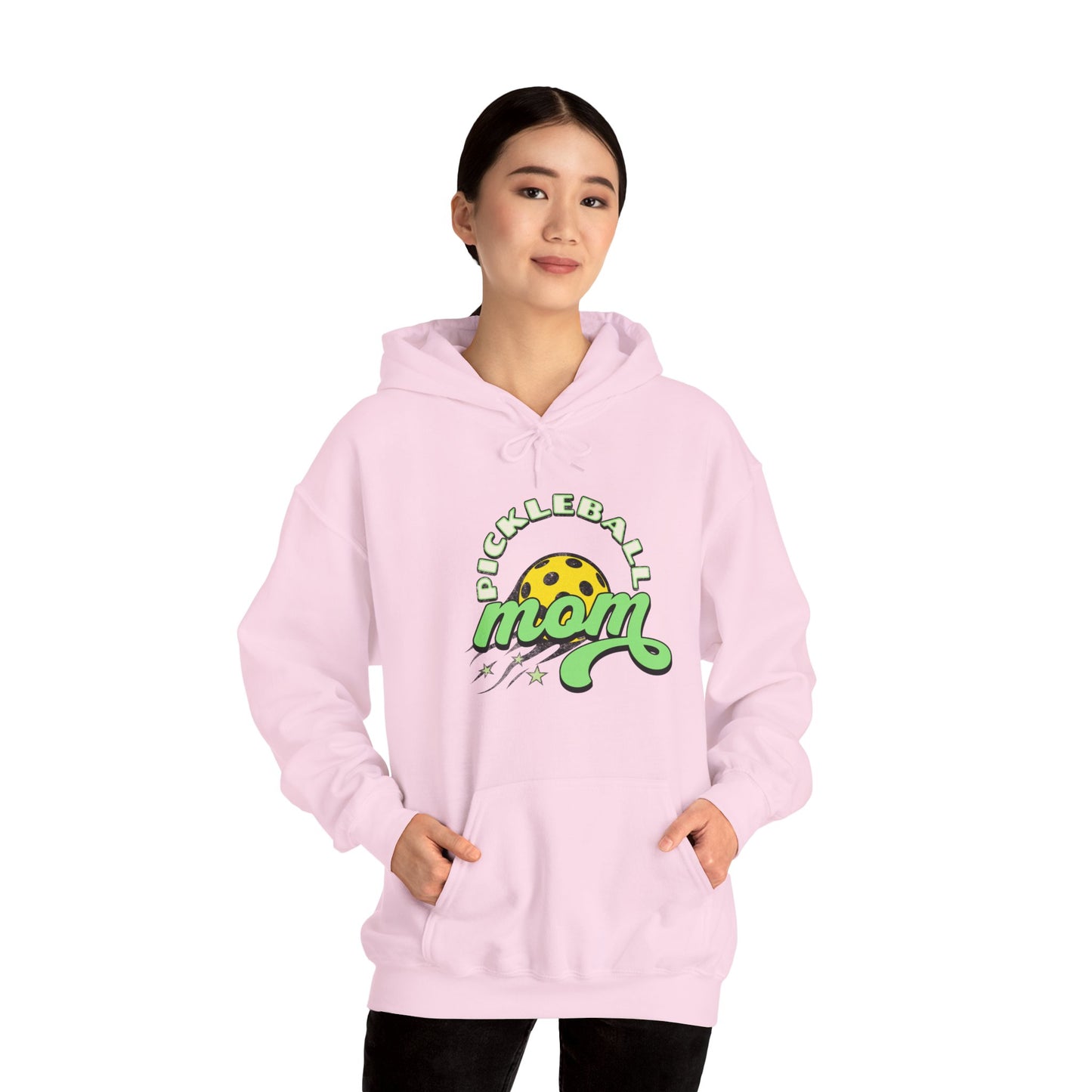 Pickleball Mom Unisex Hooded Sweatshirt