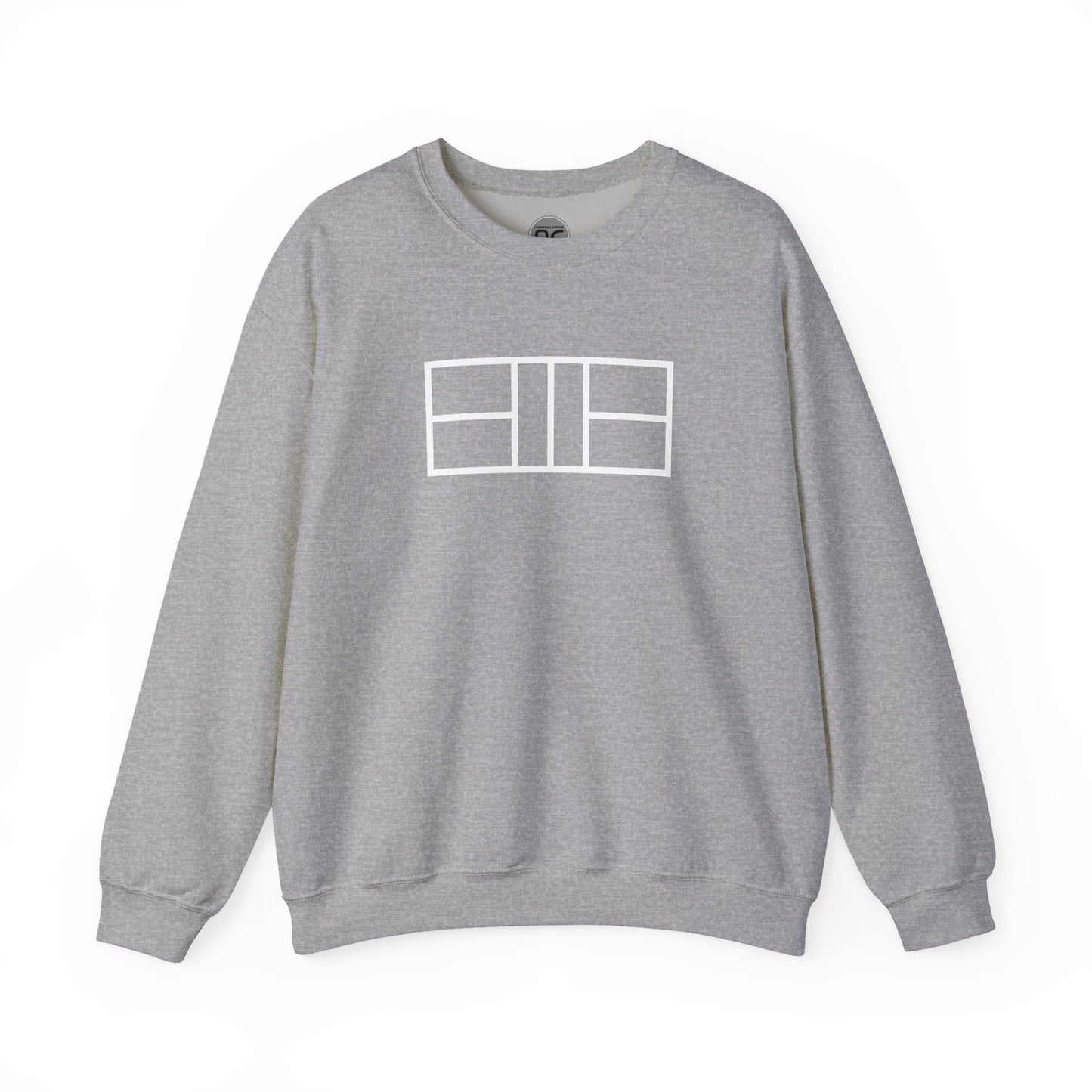 Classy white lines Unisex Crewneck Sweatshirt
