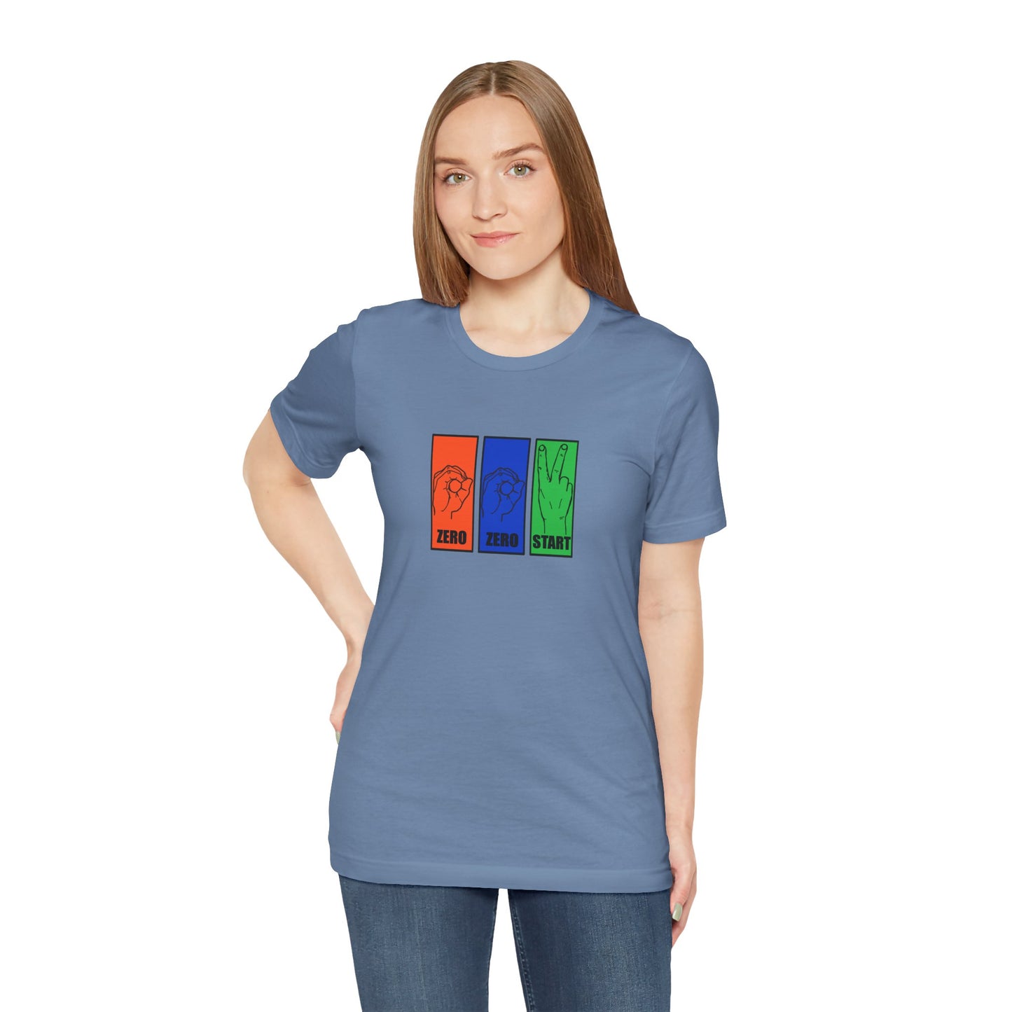 Sign Language Pickleball Unisex Tee