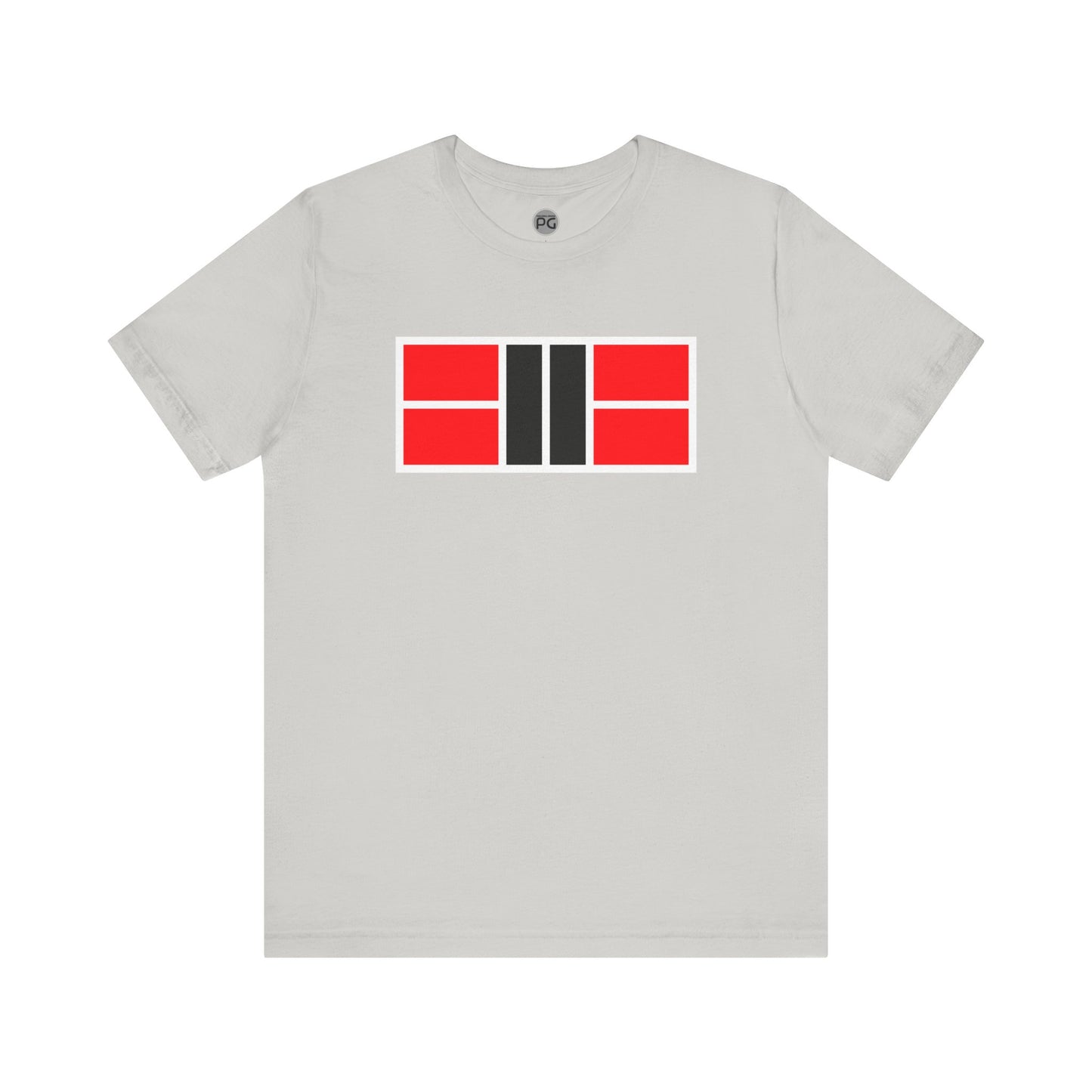 Classy Red/Black Pickleball Court Unisex Tee