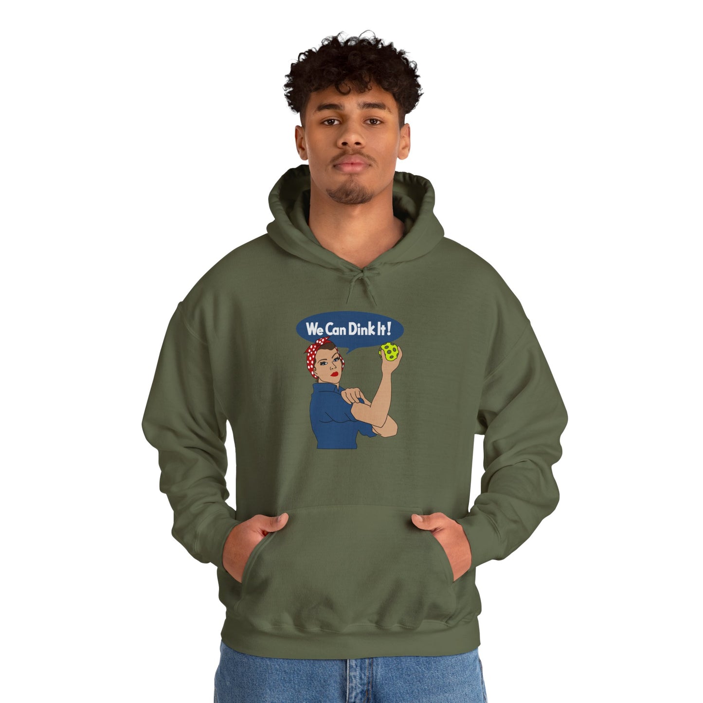 We can dink it! Unisex Hooded Sweatshirt