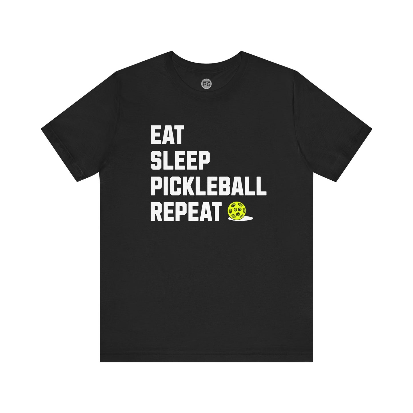 Eat, Sleep, Pickleball, Repeat - Unisex Tee