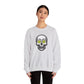 Pickleball Skull Unisex Heavy Blend™ Crewneck Sweatshirt