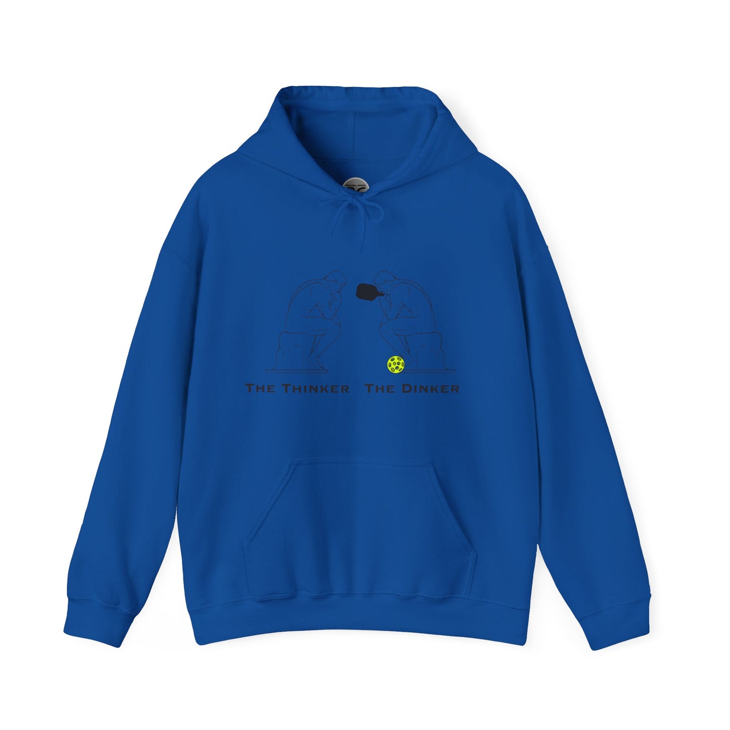 Who Says Pickleball Isn't for Intellectuals Unisex Heavy Blend™ Hooded Sweatshirt