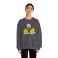 Cheese and pickleball love Unisex Heavy Blend™ Crewneck Sweatshirt