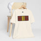 Classy Maroon/Gold Pickleball Court Unisex Tee