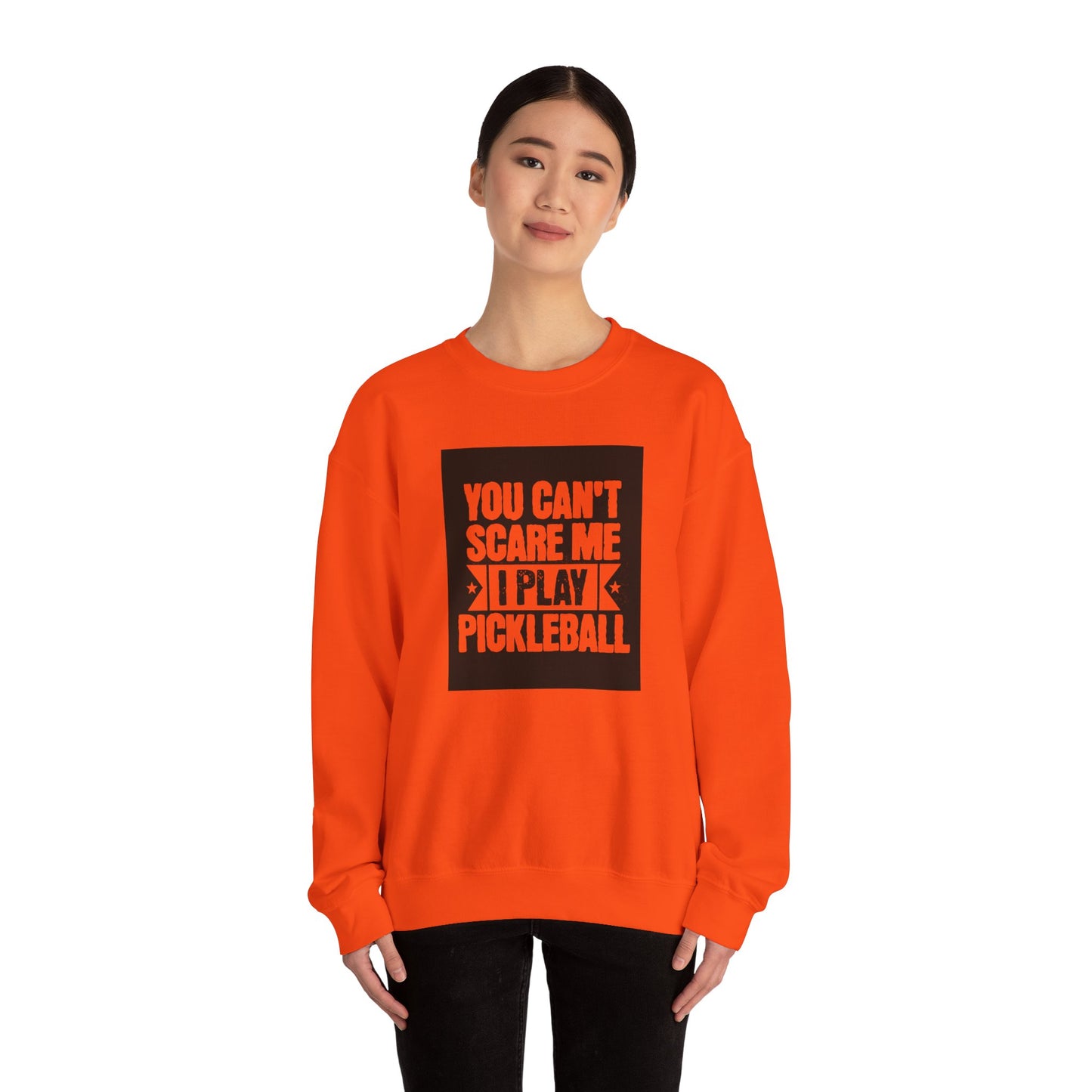 You can’t scare me! Unisex Heavy Blend™ Crewneck Sweatshirt