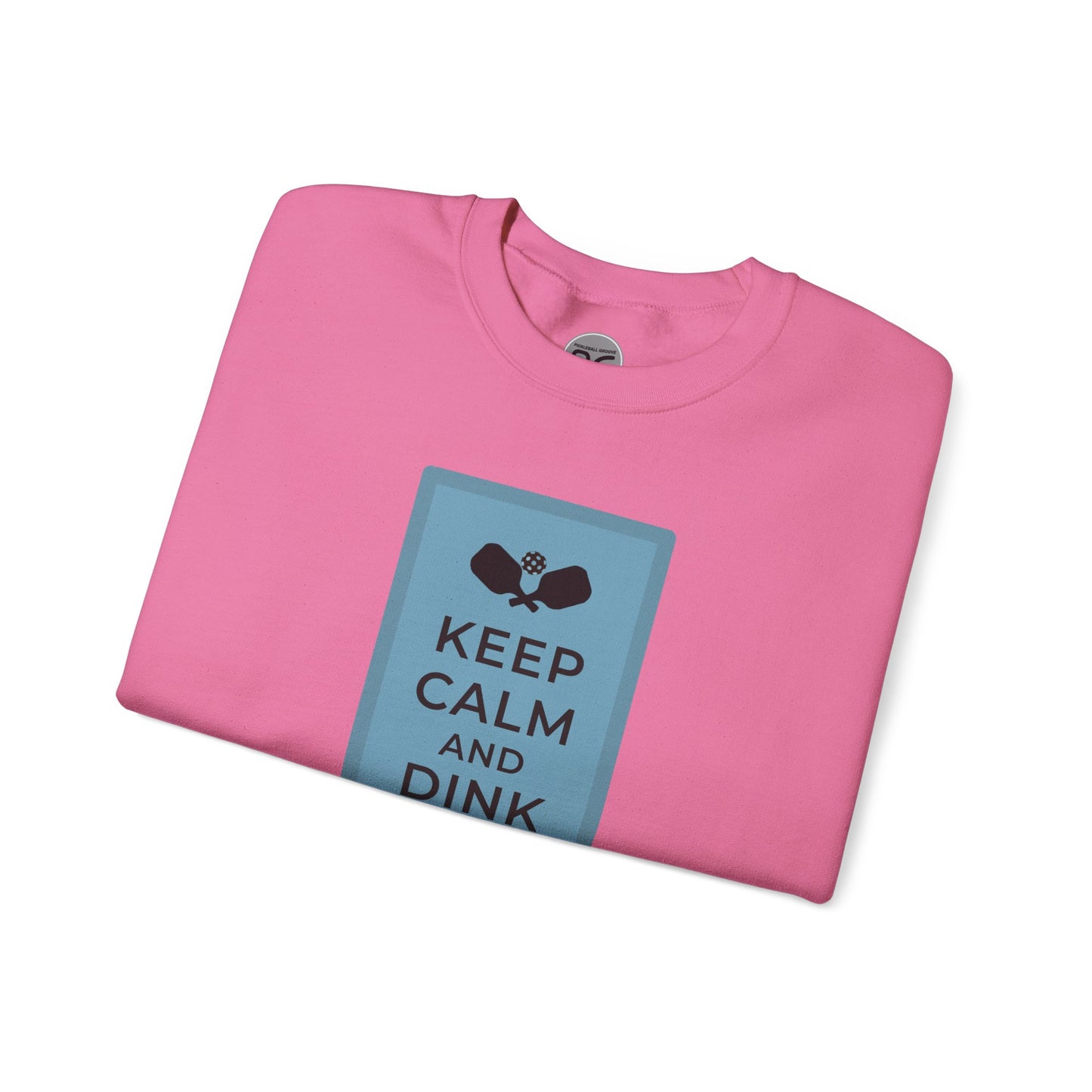 Keep calm, dink on!  Unisex Heavy Blend™ Crewneck Sweatshirt