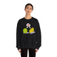 Cheese and pickleball love Unisex Heavy Blend™ Crewneck Sweatshirt