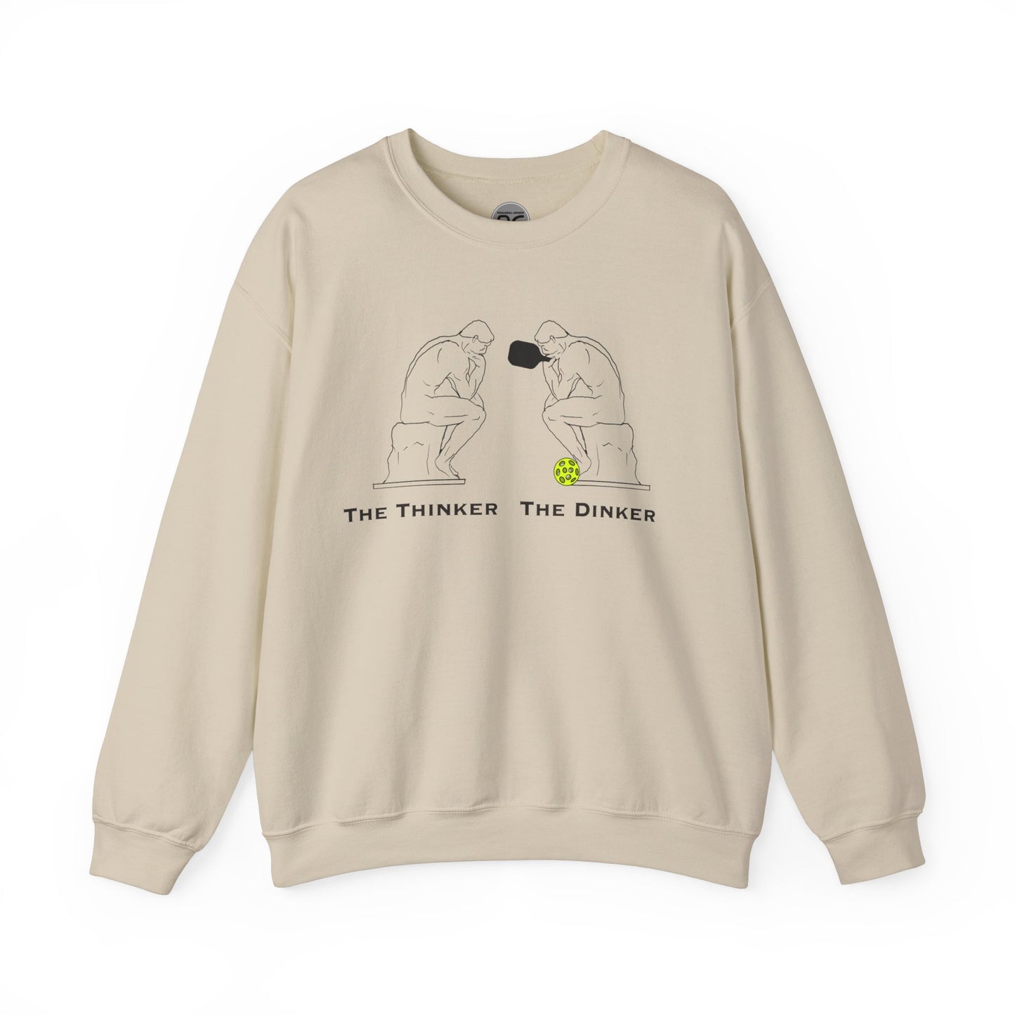 Who says Pickleball isn’t for intellectuals… Unisex Heavy Blend™ Crewneck Sweatshirt