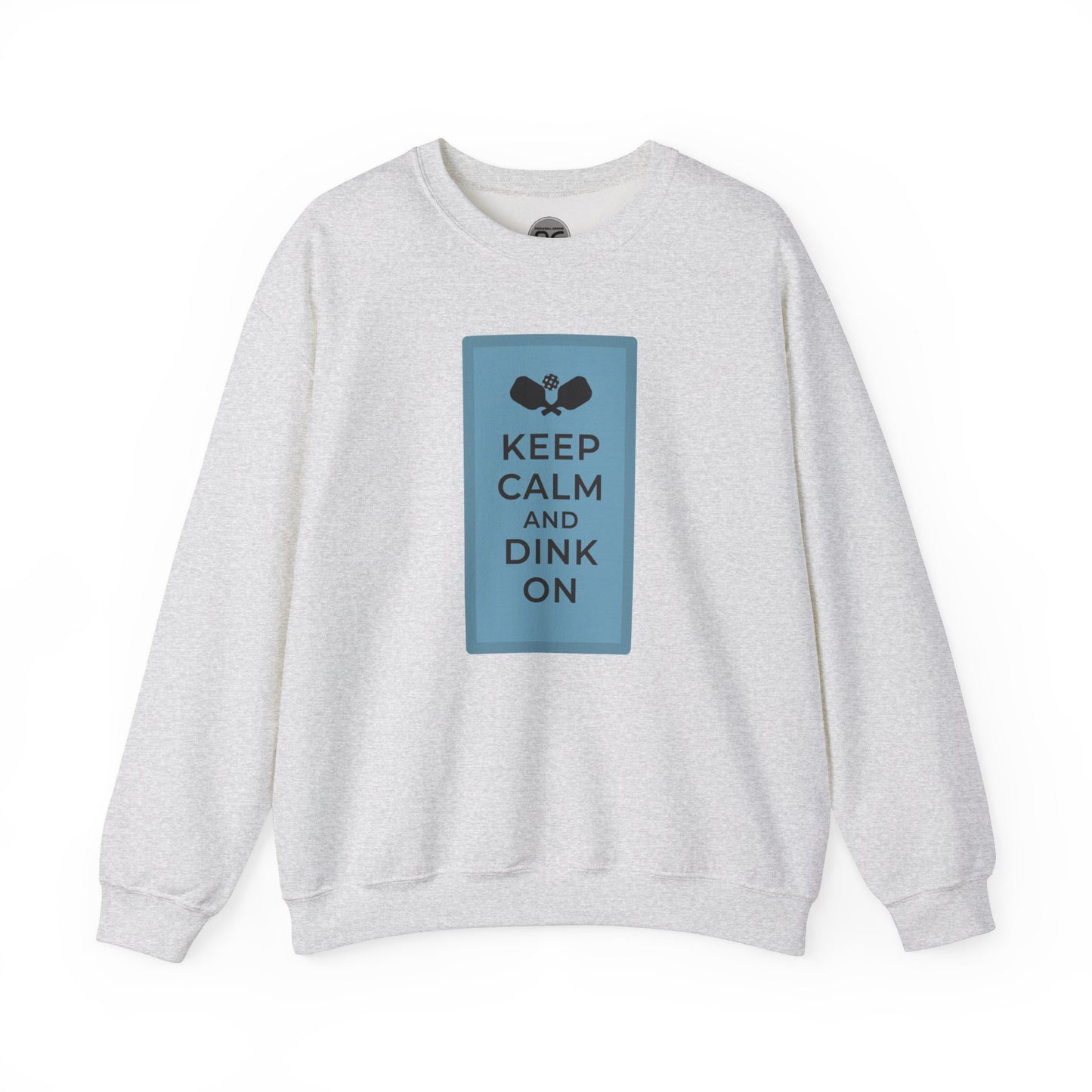 Keep calm, dink on!  Unisex Heavy Blend™ Crewneck Sweatshirt