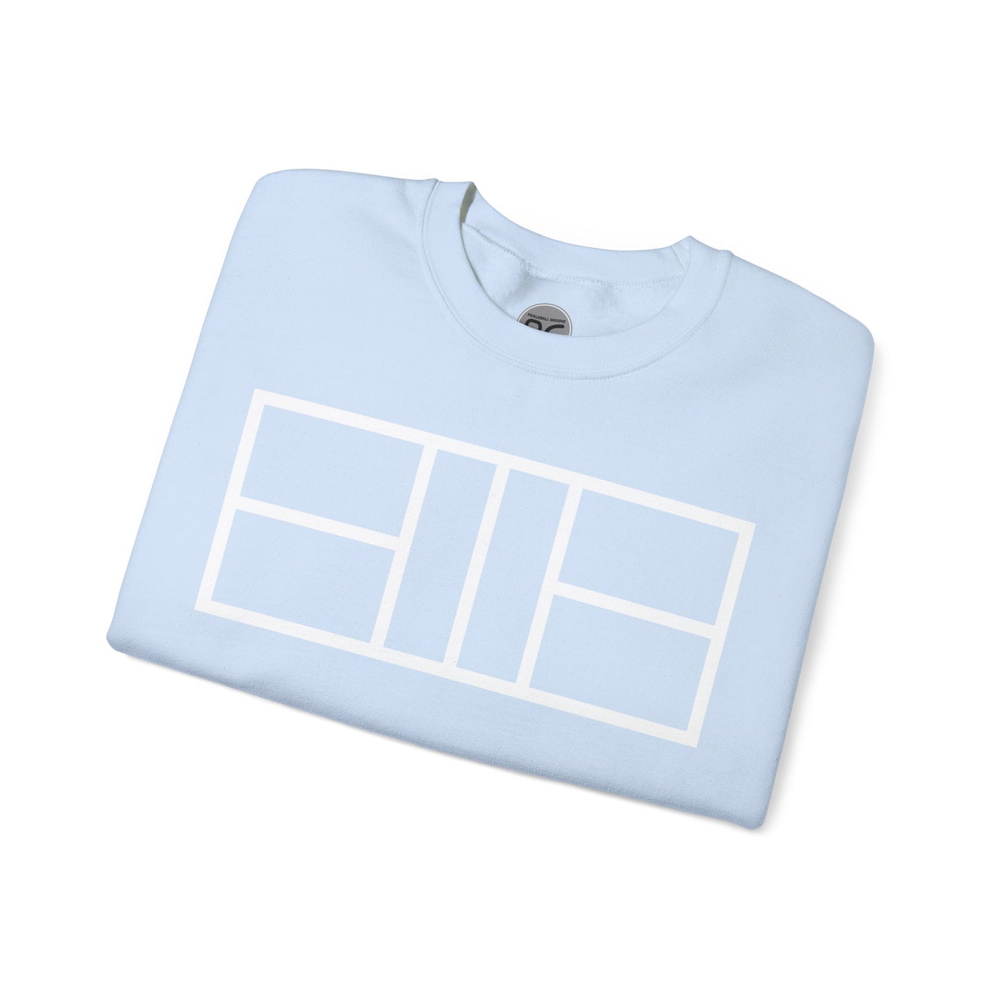 Classy white lines Unisex Heavy Blend™ Crewneck Sweatshirt