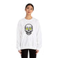 Pickleball Skull Unisex Heavy Blend™ Crewneck Sweatshirt