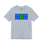 Classy Blue/Green Pickleball Court Unisex T-shirt