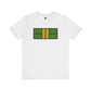 Classy Green/Gold Pickleball Court Unisex T-shirt