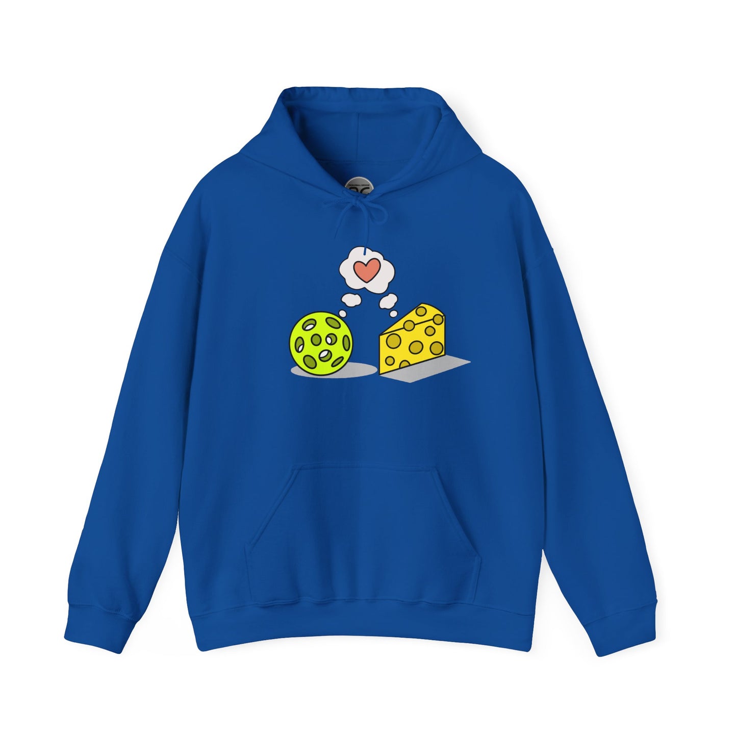 Cheese and Pickleball Unisex Hooded Sweatshirt