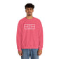 Classy white lines Unisex Crewneck Sweatshirt