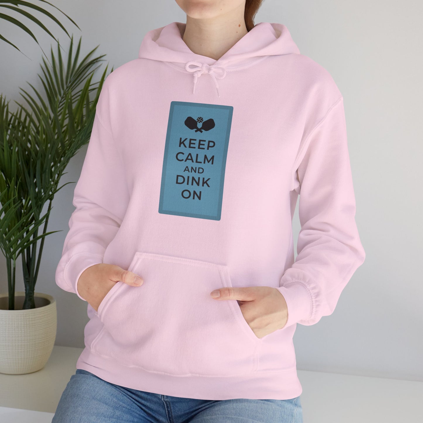 Keep calm, dink on! Unisex Hooded Sweatshirt