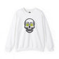 Pickleball Skull Unisex Heavy Blend™ Crewneck Sweatshirt